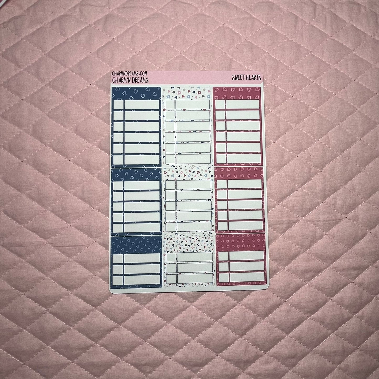 Sweethearts Planner Sticker Kit