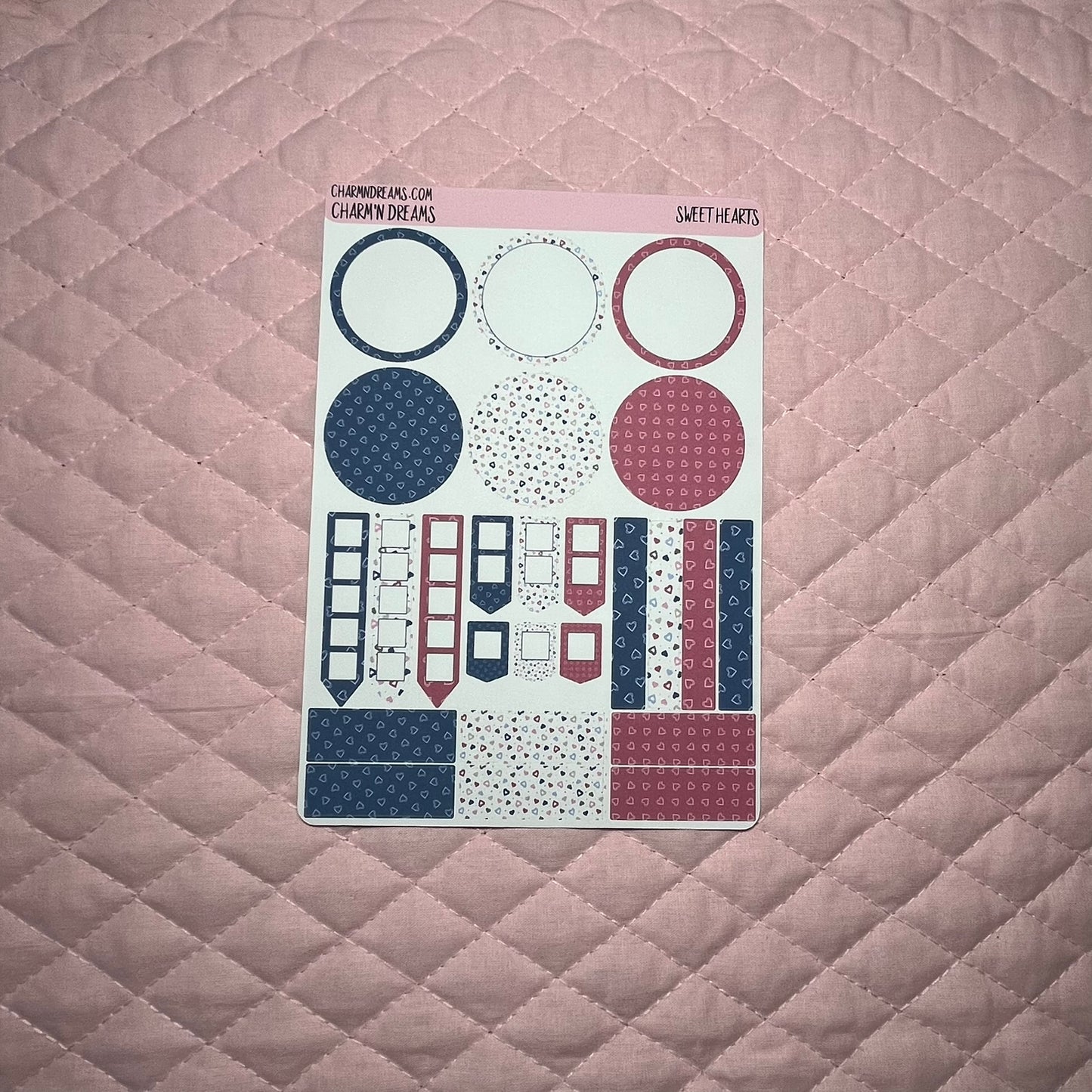 Sweethearts Planner Sticker Kit
