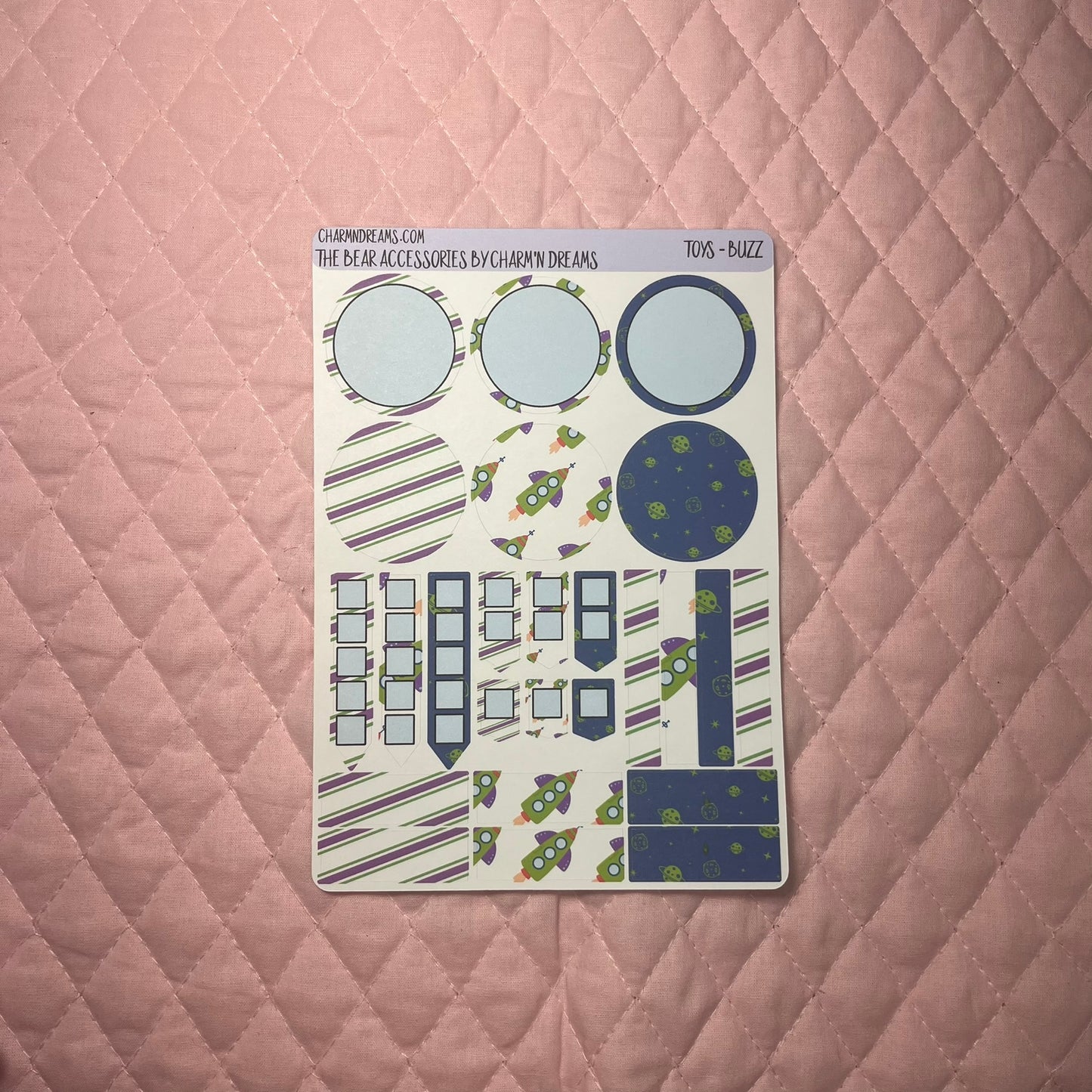 Toys Buzz Planner Sticker Kit