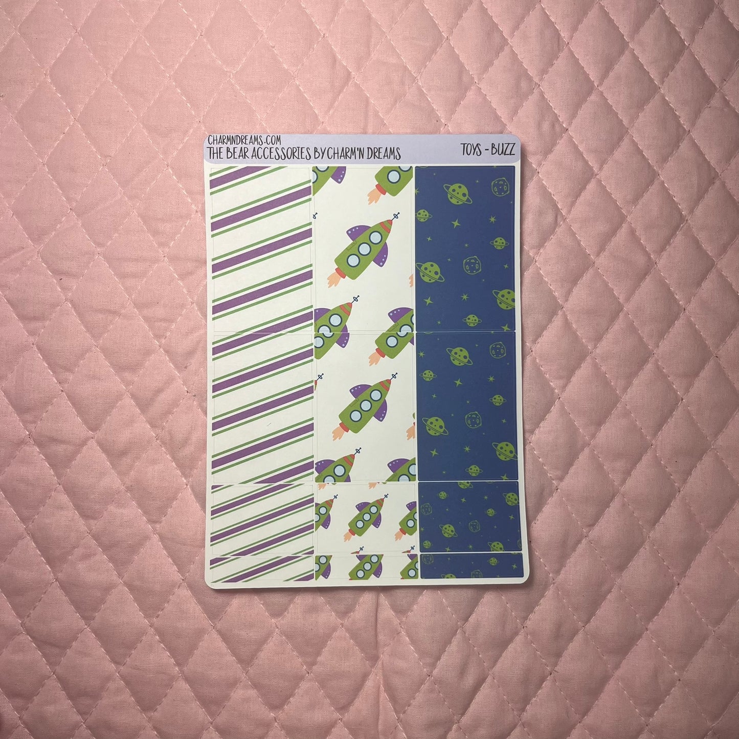 Toys Buzz Planner Sticker Kit