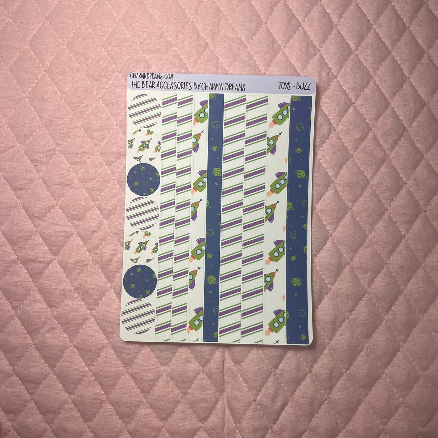 Toys Buzz Planner Sticker Kit