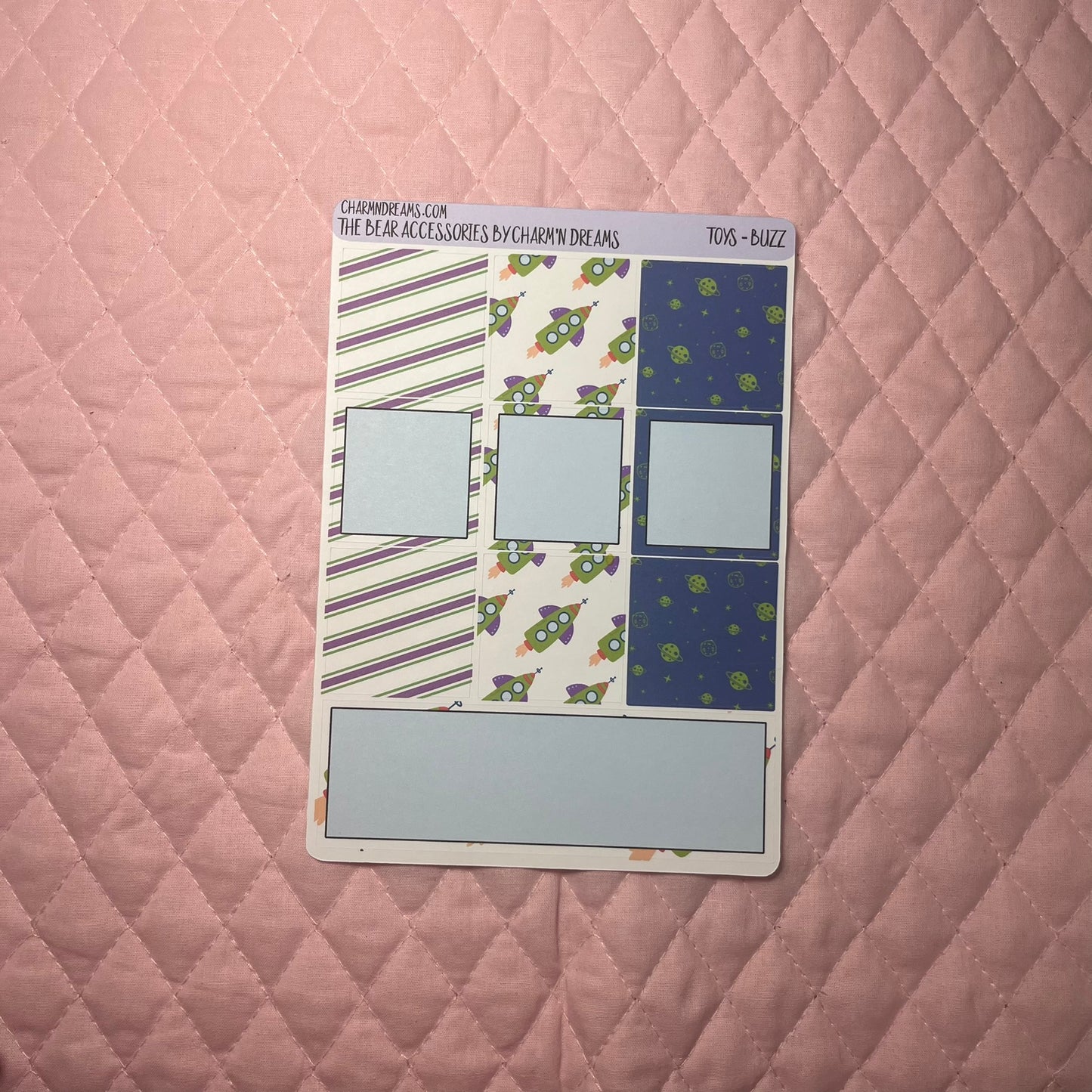 Toys Buzz Planner Sticker Kit