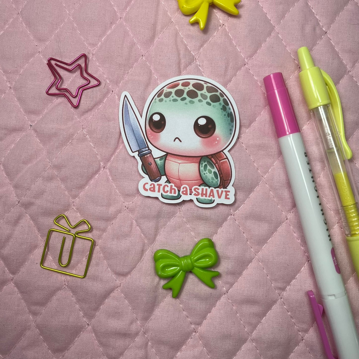 Get Stabby Weatherproof Stickers