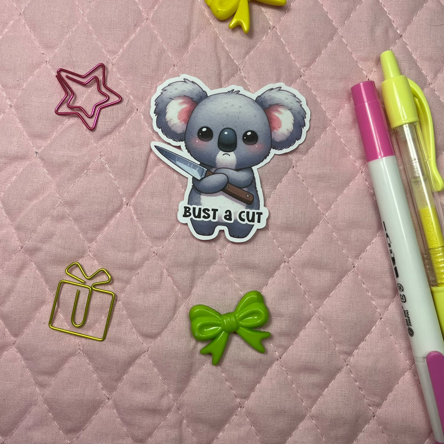 Get Stabby Weatherproof Stickers
