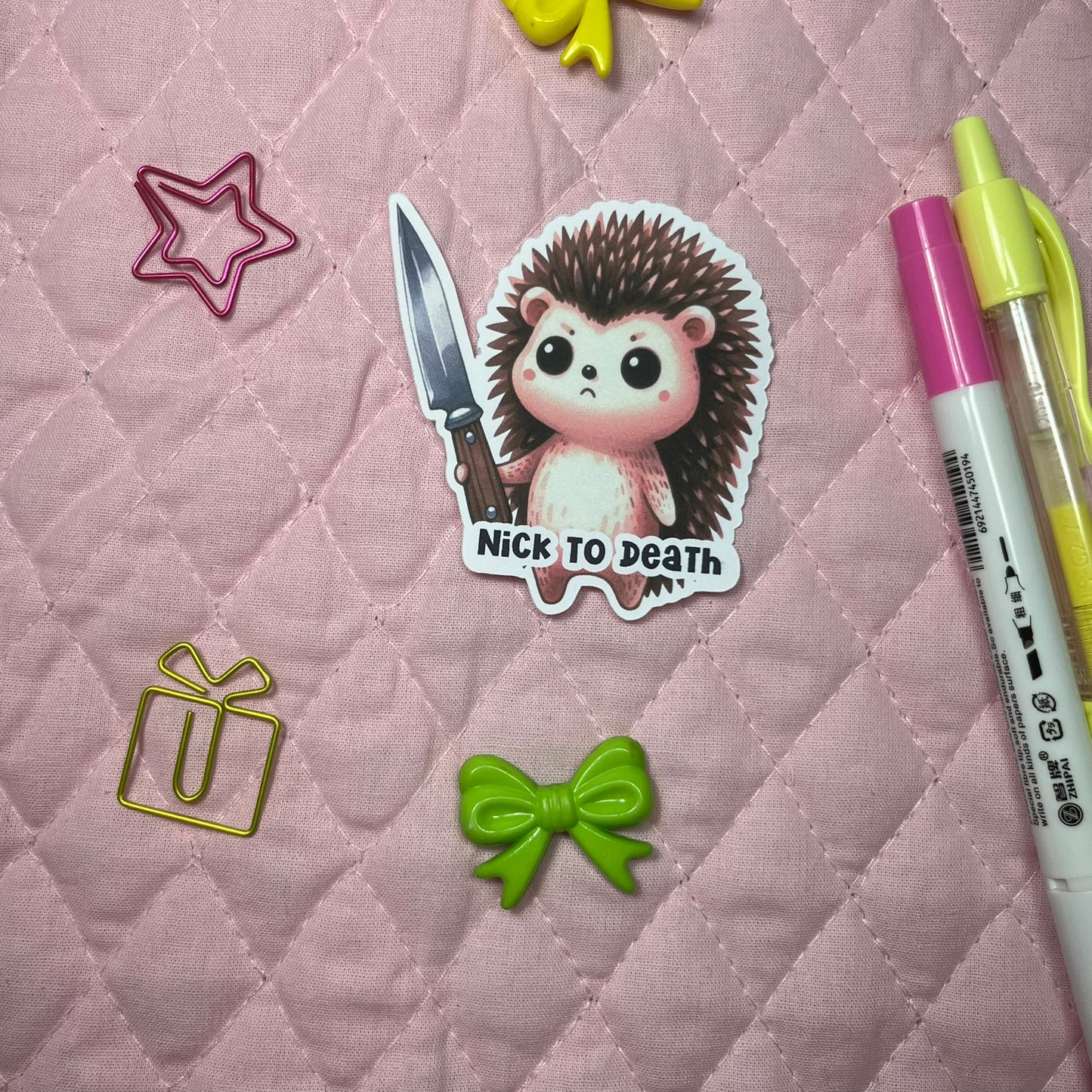 Get Stabby Weatherproof Stickers