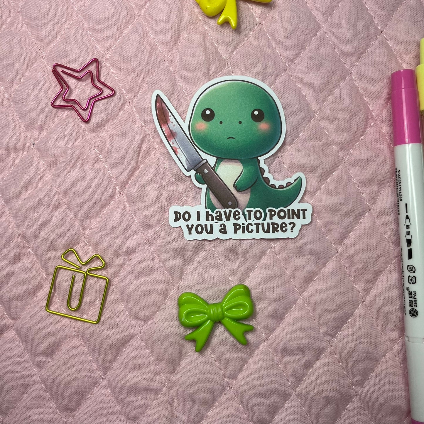 Get Stabby Weatherproof Stickers