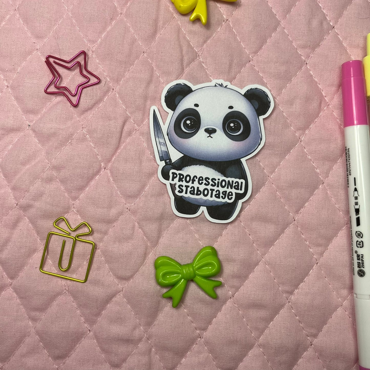 Get Stabby Weatherproof Stickers