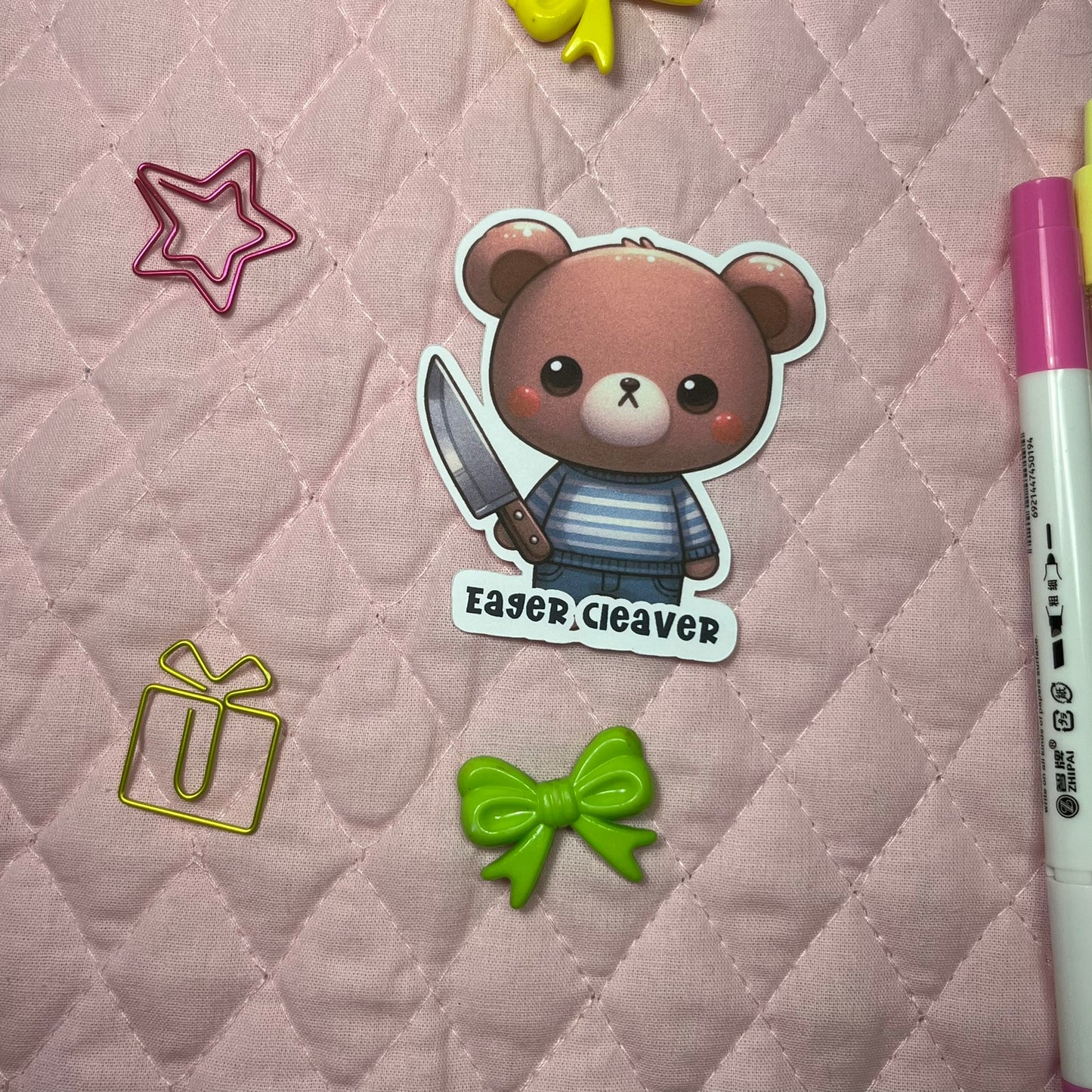 Get Stabby Weatherproof Stickers