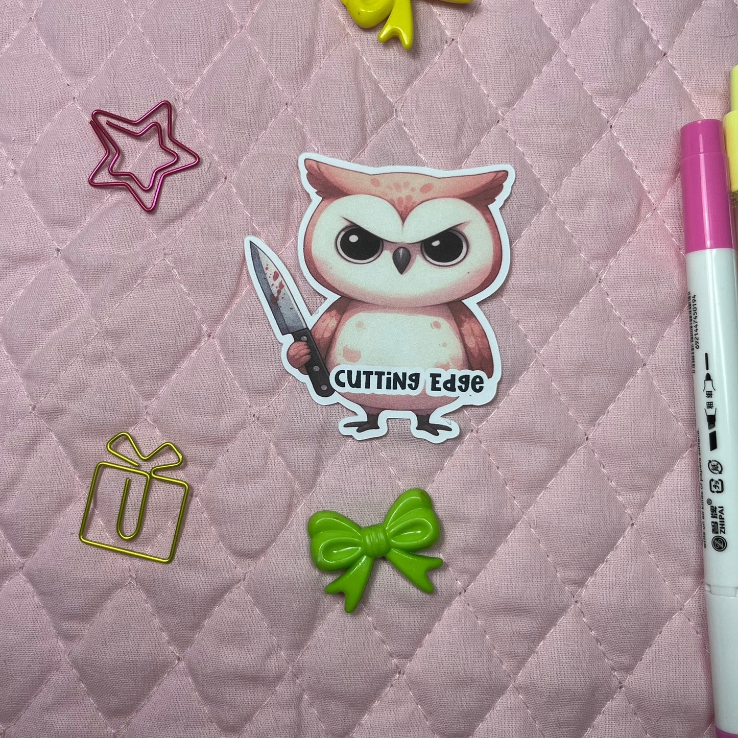 Get Stabby Weatherproof Stickers