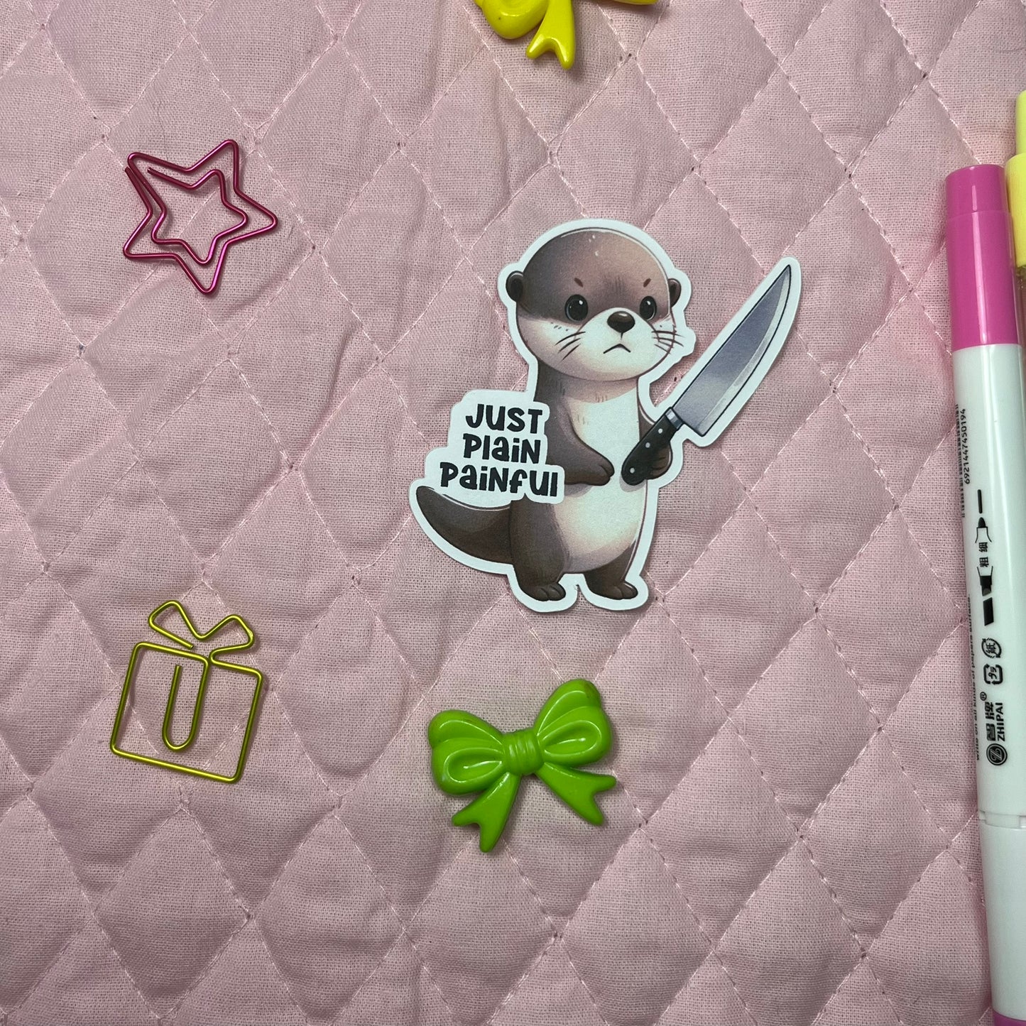 Get Stabby Weatherproof Stickers
