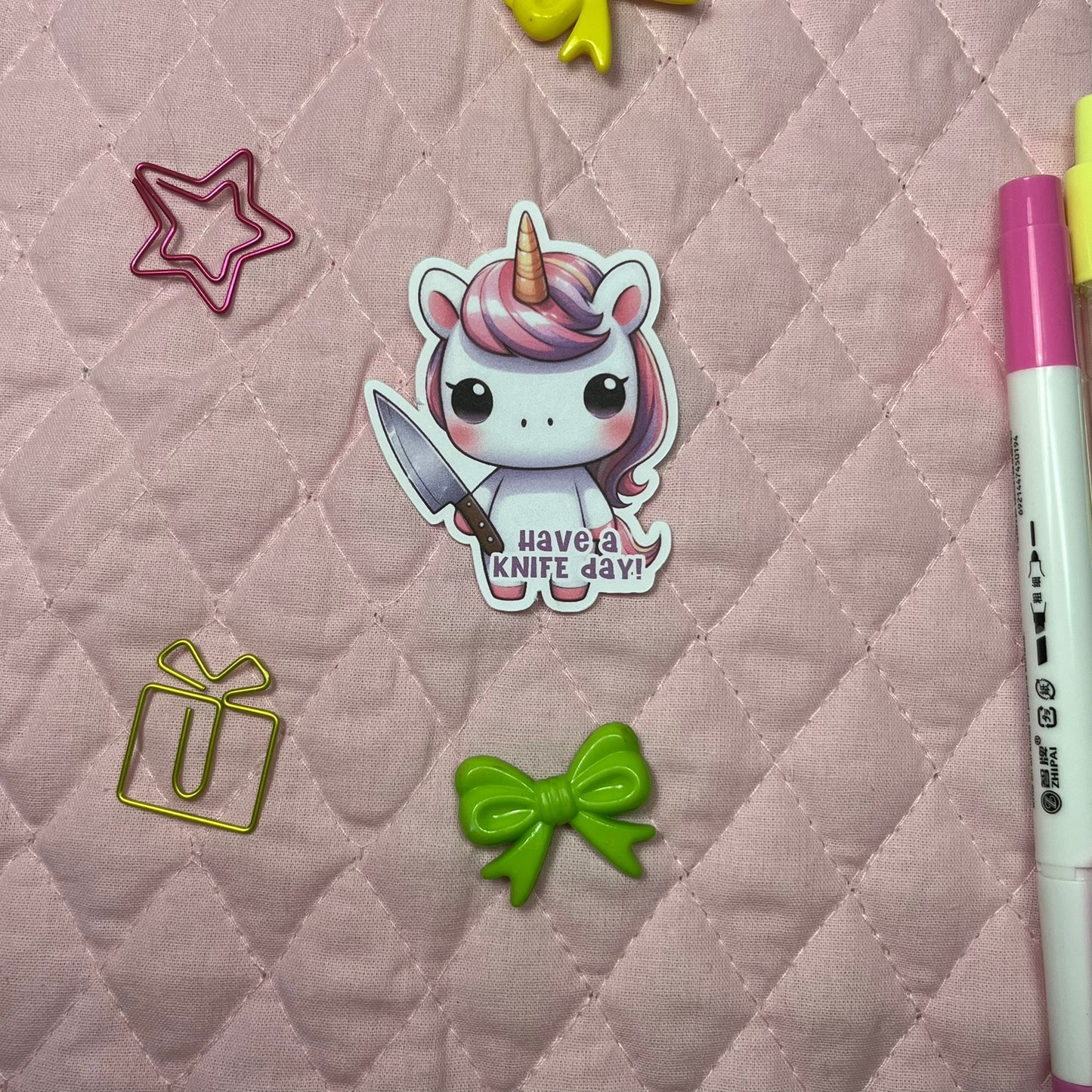 Get Stabby Weatherproof Stickers