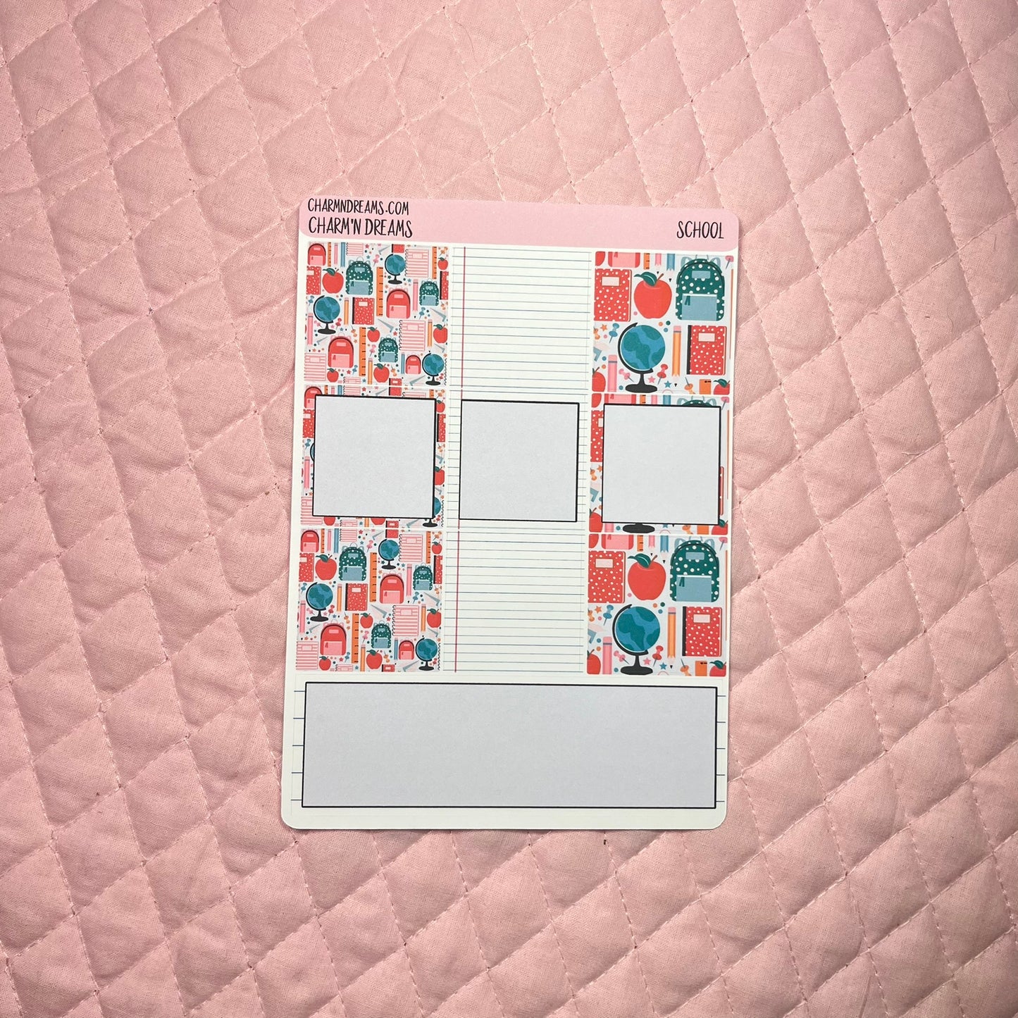 School Planner Sticker Kit