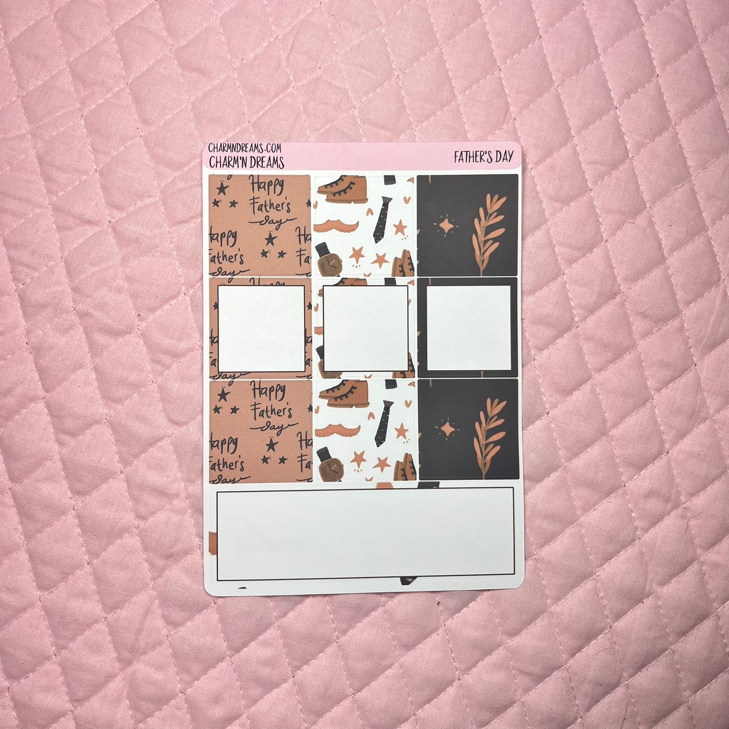 Father's Day Planner Sticker Kit