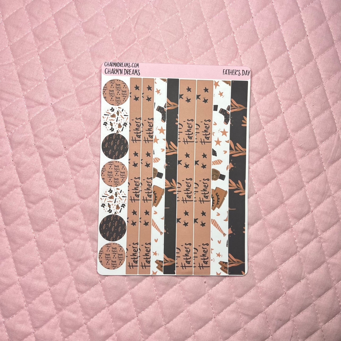 Father's Day Planner Sticker Kit