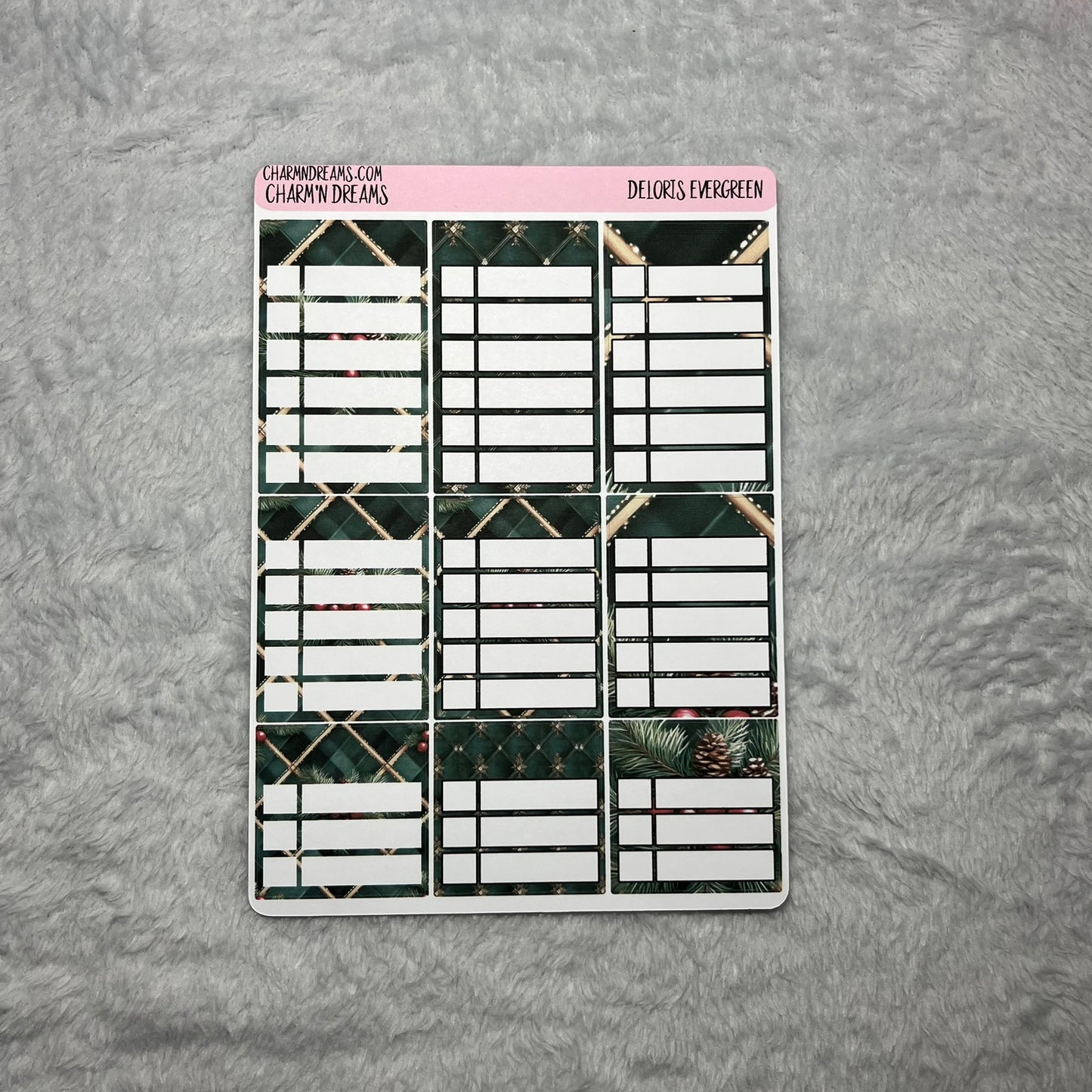 Deloris' Christmas Planner Sticker Kit