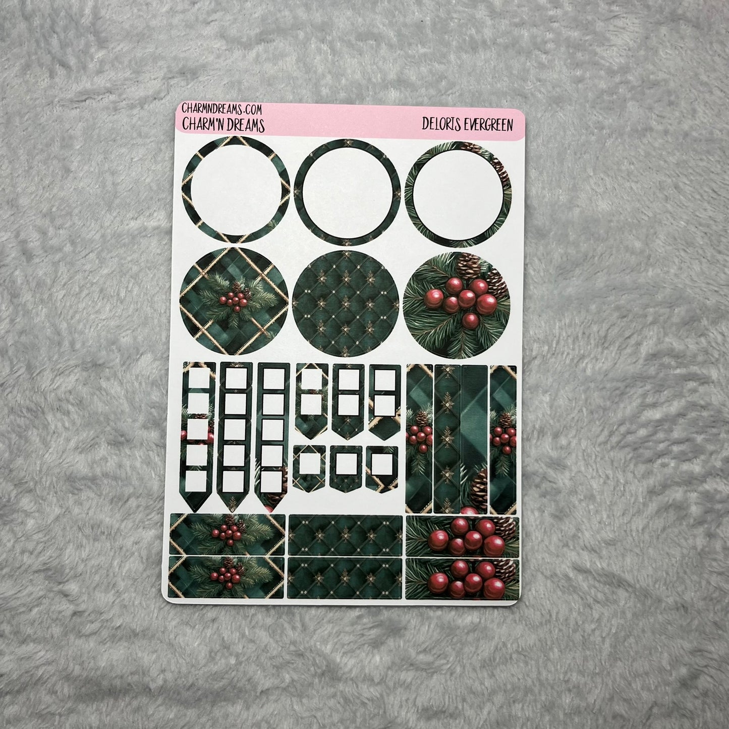 Deloris' Christmas Planner Sticker Kit