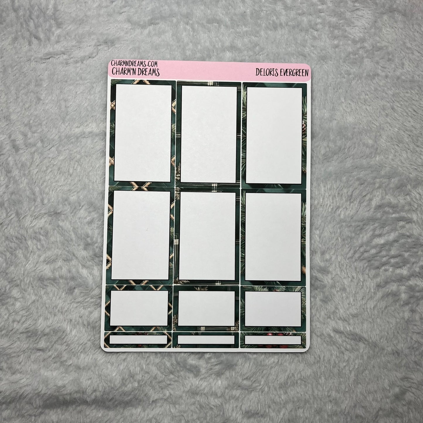 Deloris' Christmas Planner Sticker Kit