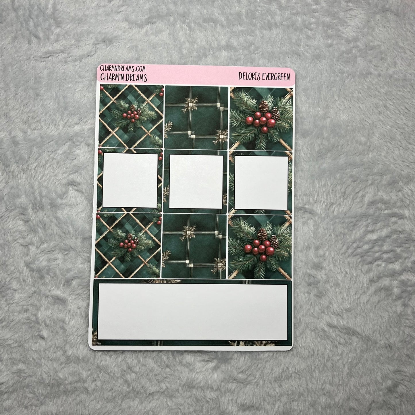 Deloris' Christmas Planner Sticker Kit