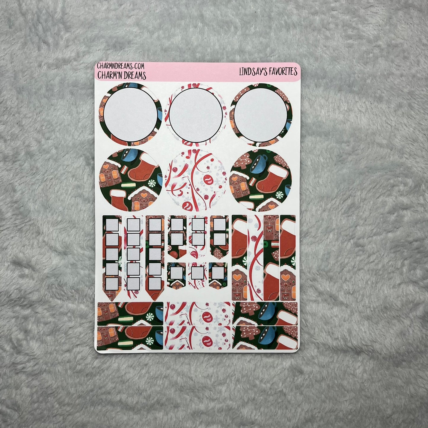 Lindsay's Christmas Planner Sticker Kit