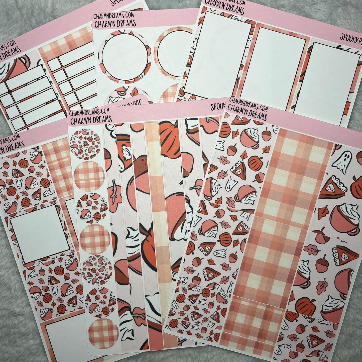 Spooky Pie Planner Sticker Kit