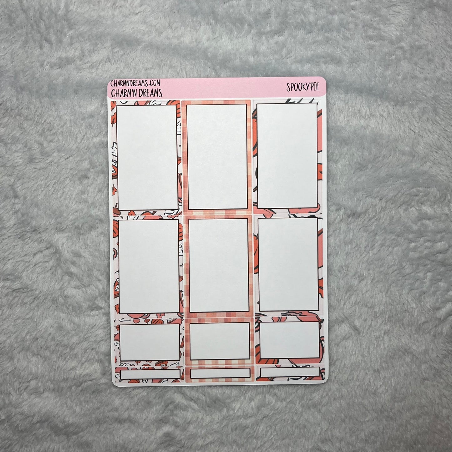 Spooky Pie Planner Sticker Kit