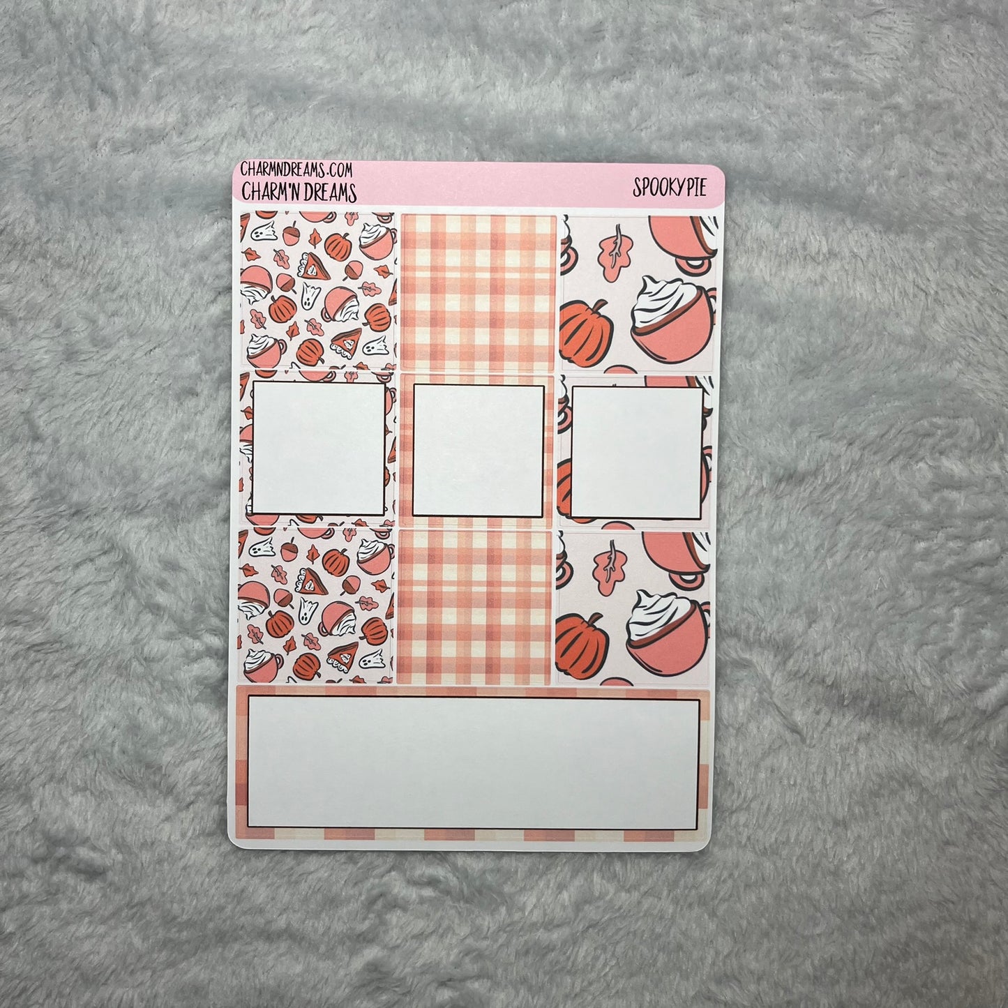 Spooky Pie Planner Sticker Kit