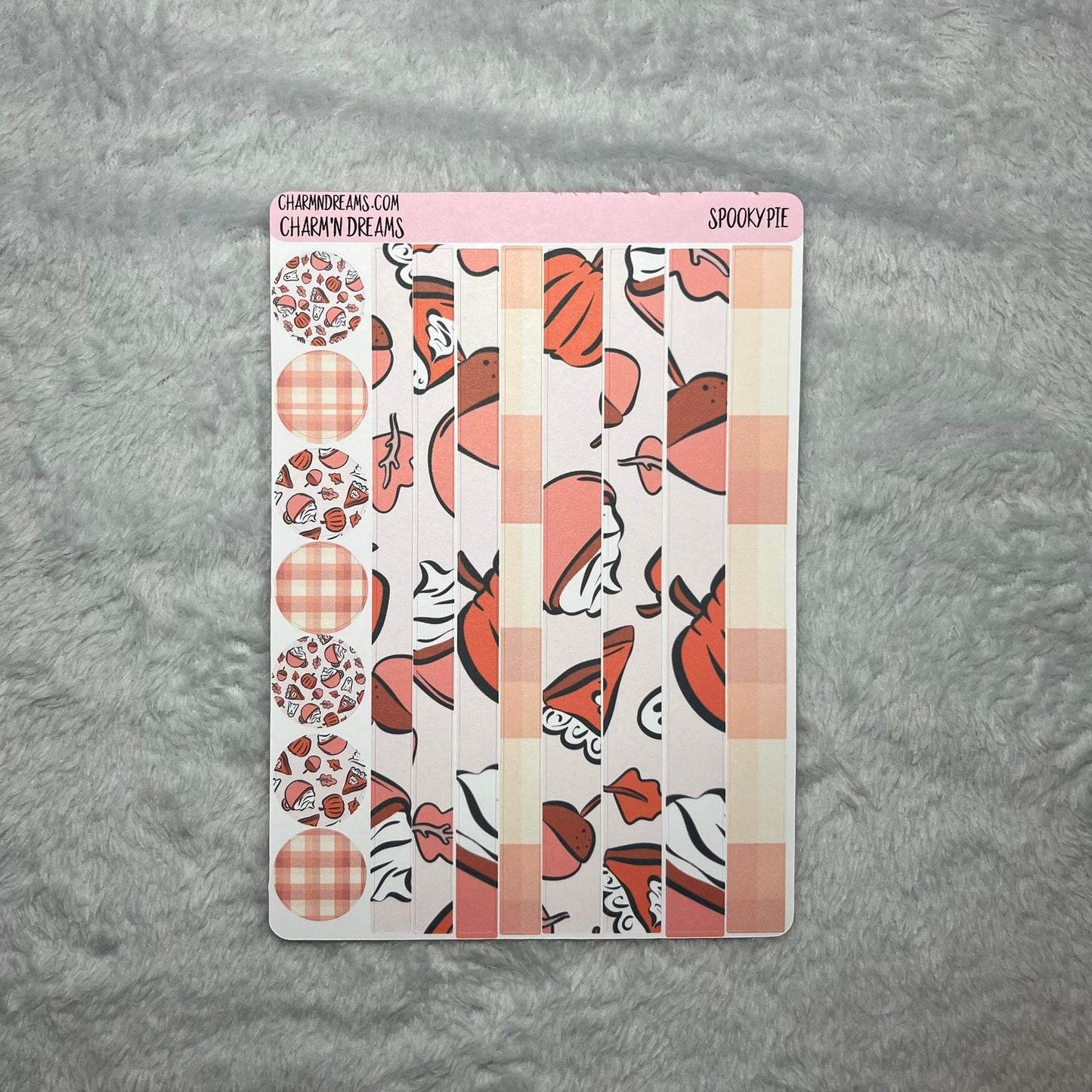 Spooky Pie Planner Sticker Kit