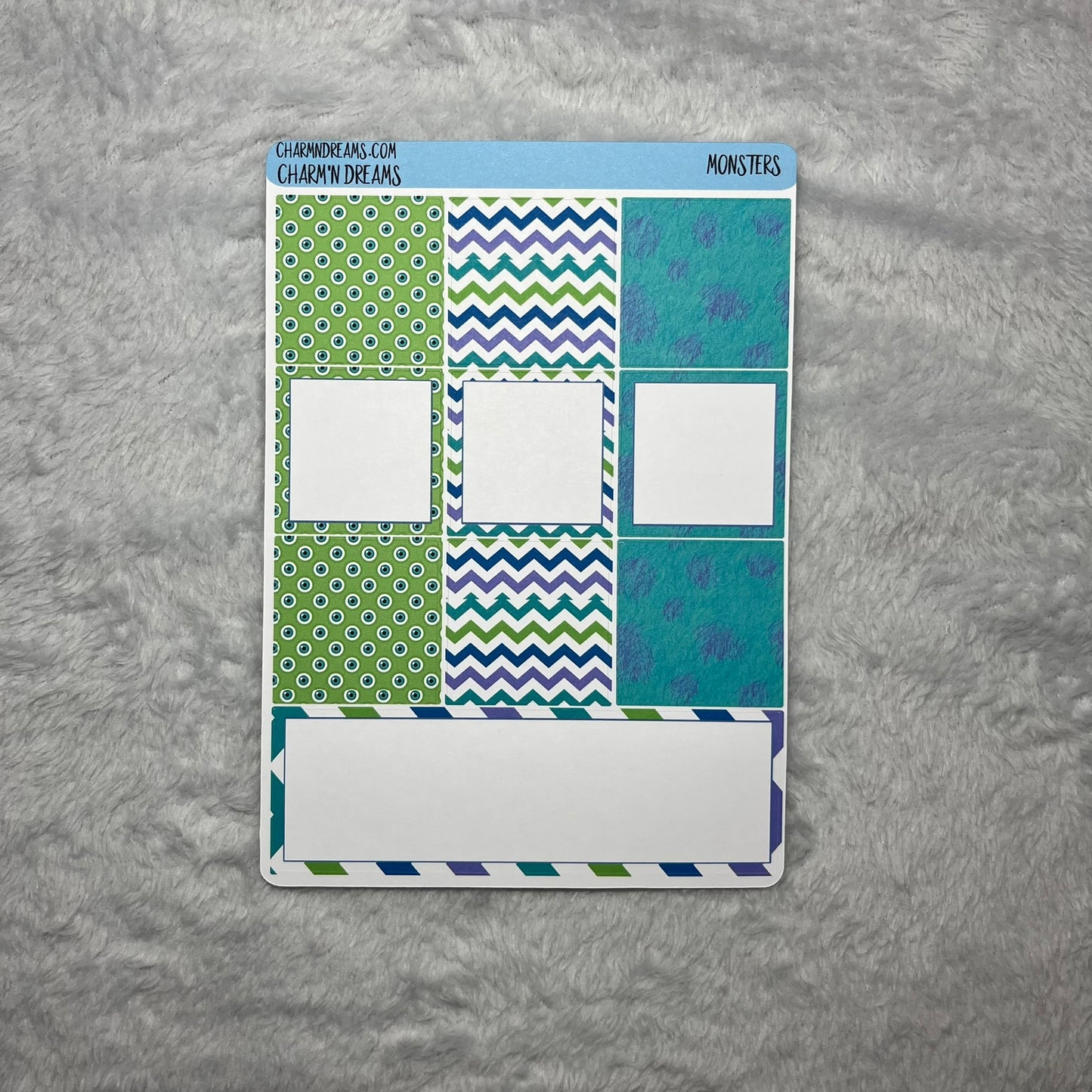 Monsters Planner Sticker Kit