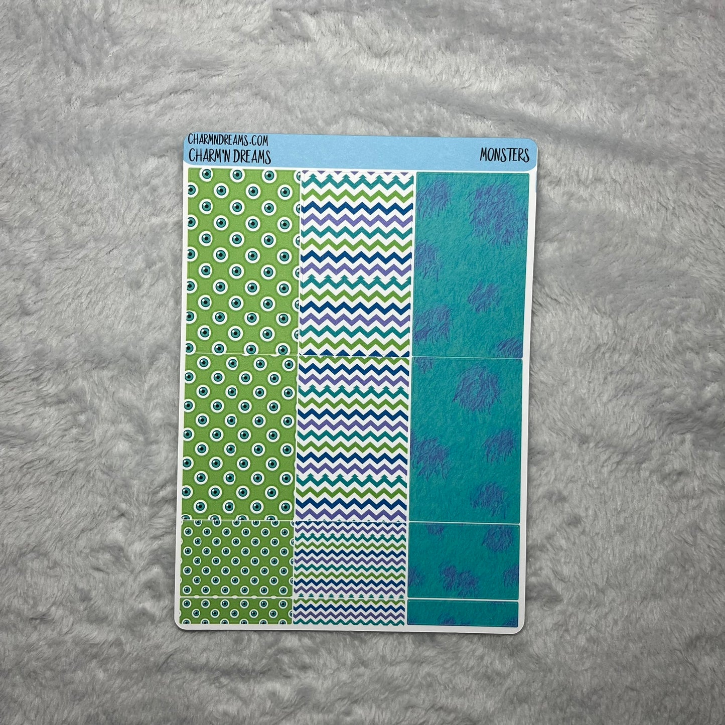 Monsters Planner Sticker Kit