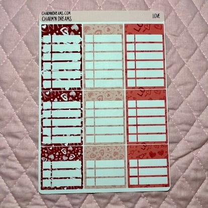 Love Planner Sticker Kit