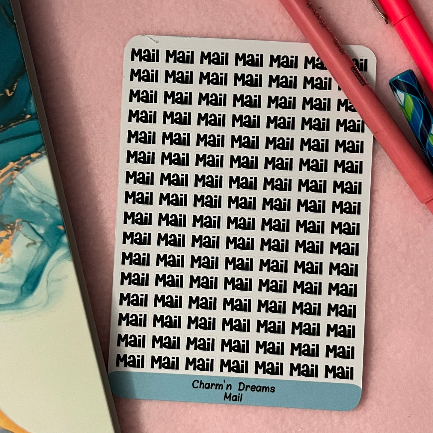 Mail Functional Planner Stickers