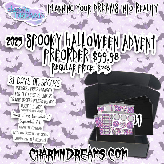 2025 Spooky Halloween Advent -Sorry No Discounts Can be Applied