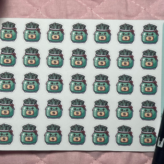 Money- Lotso Cash Icon Planner Stickers