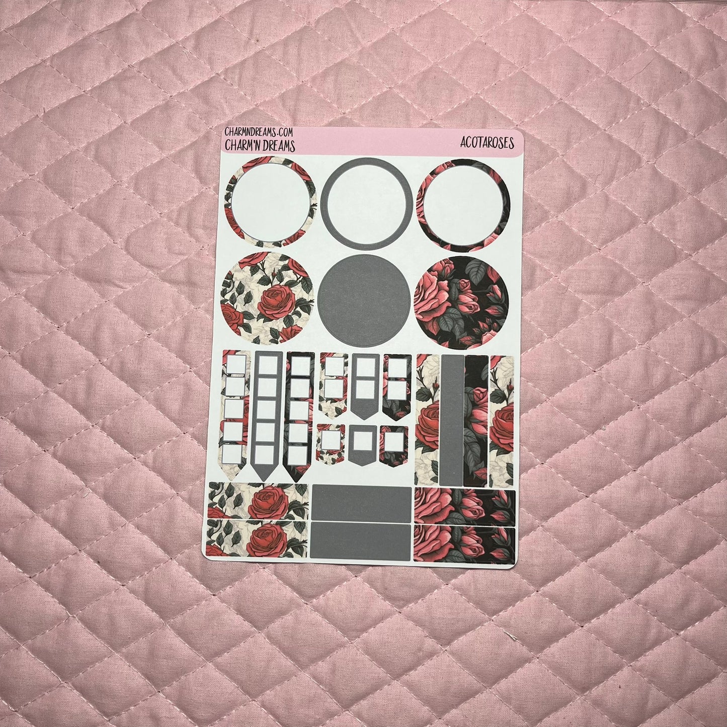 ACOTARoses Planner Sticker Kit