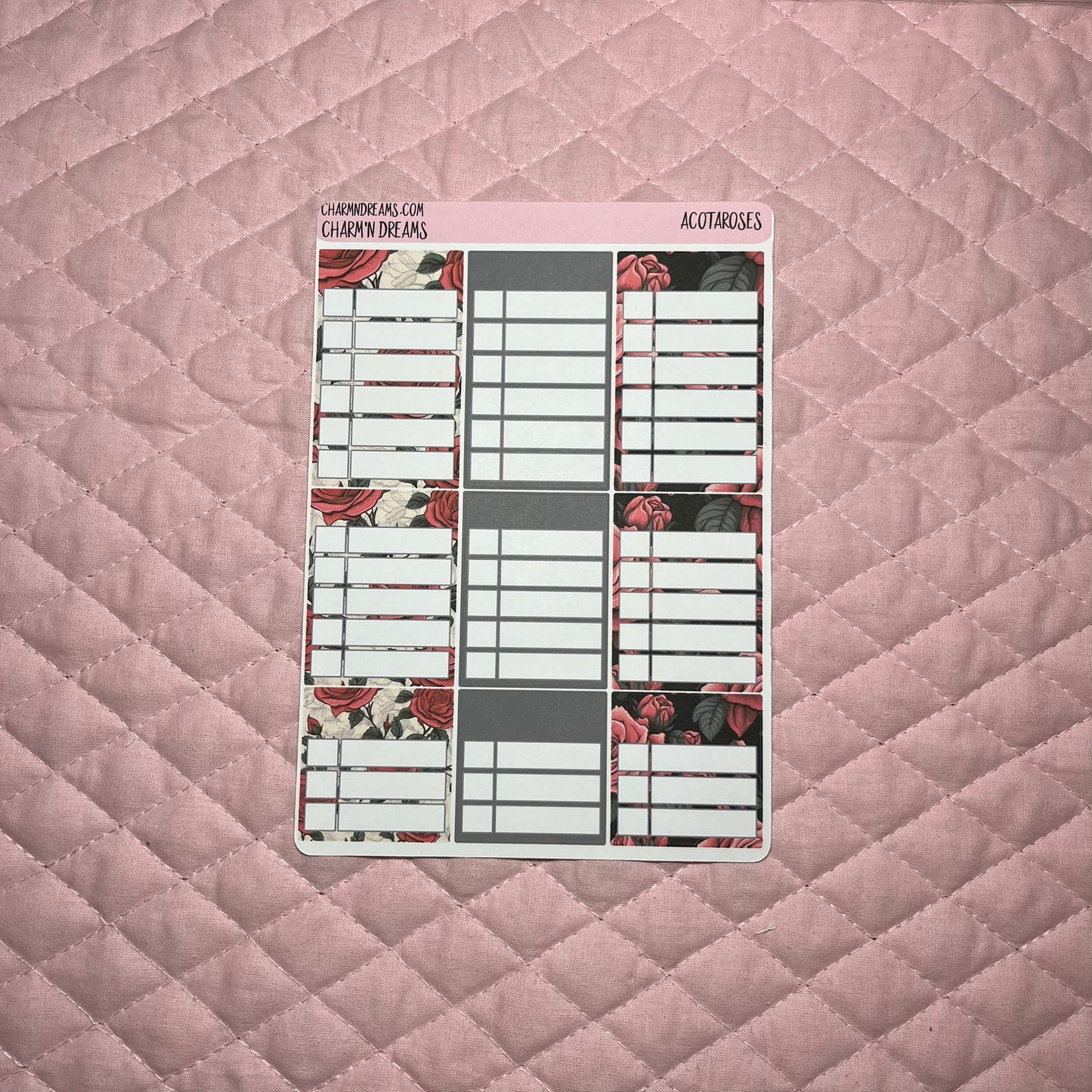 ACOTARoses Planner Sticker Kit
