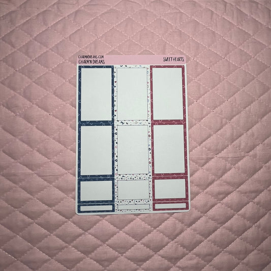 Sweethearts Planner Sticker Kit
