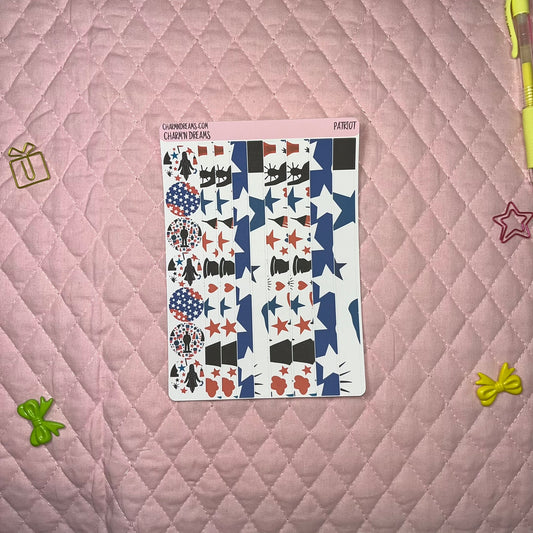 Patriot Planner Sticker Kit