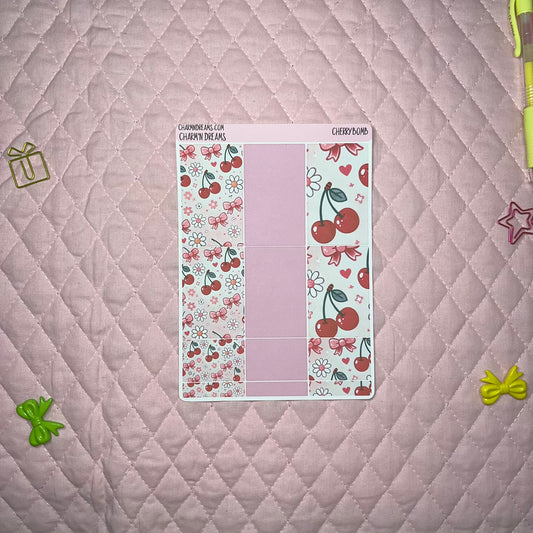 Cherry Bomb Planner Sticker Kit