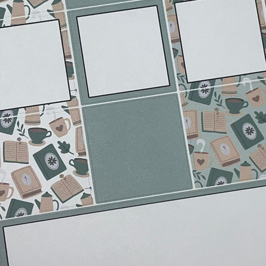 Green Books Planner Sticker Kit