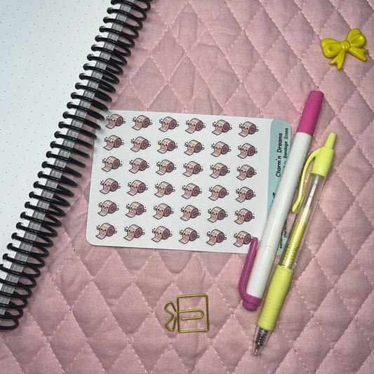 Medical Bandage Icon Planner Stickers
