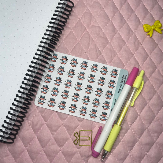 Medical Medications/ Meds Icon Planner Stickers