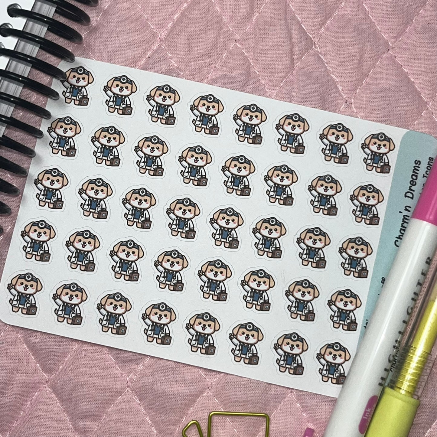 Medical Doctor Icon Planner Stickers