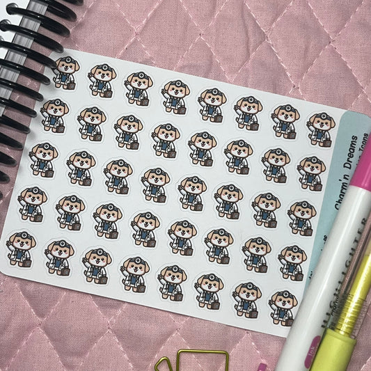Medical Doctor Icon Planner Stickers