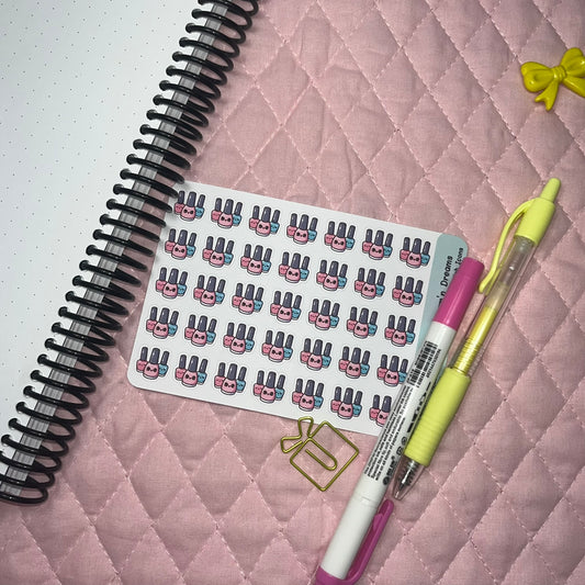 Beauty Nail Polish Icon Planner Stickers