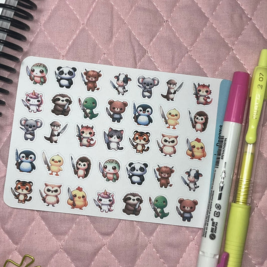 Get Stabby Icon Planner Stickers