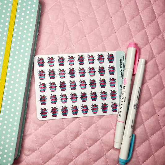 Drinks Smoothie Icon Planner Stickers