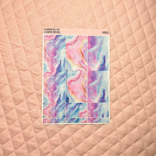 Marble Planner Sticker Kit