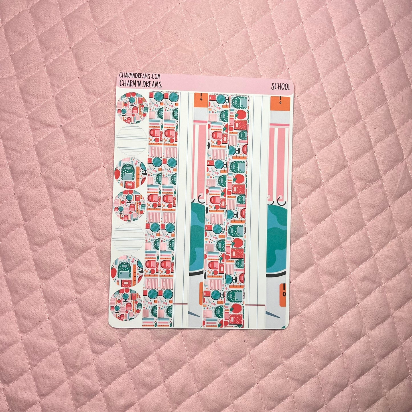 School Planner Sticker Kit