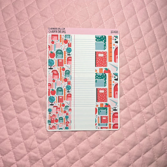 School Planner Sticker Kit