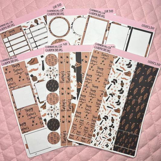 Father's Day Planner Sticker Kit
